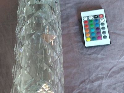 Rose Diamond Table Lamp USB Charging Touch Lamp with Remote - Atmosphere Making