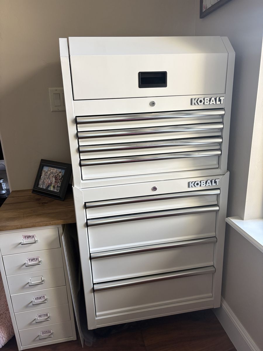 White Kobalt Tool Chest