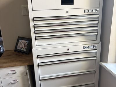 White Kobalt Tool Chest