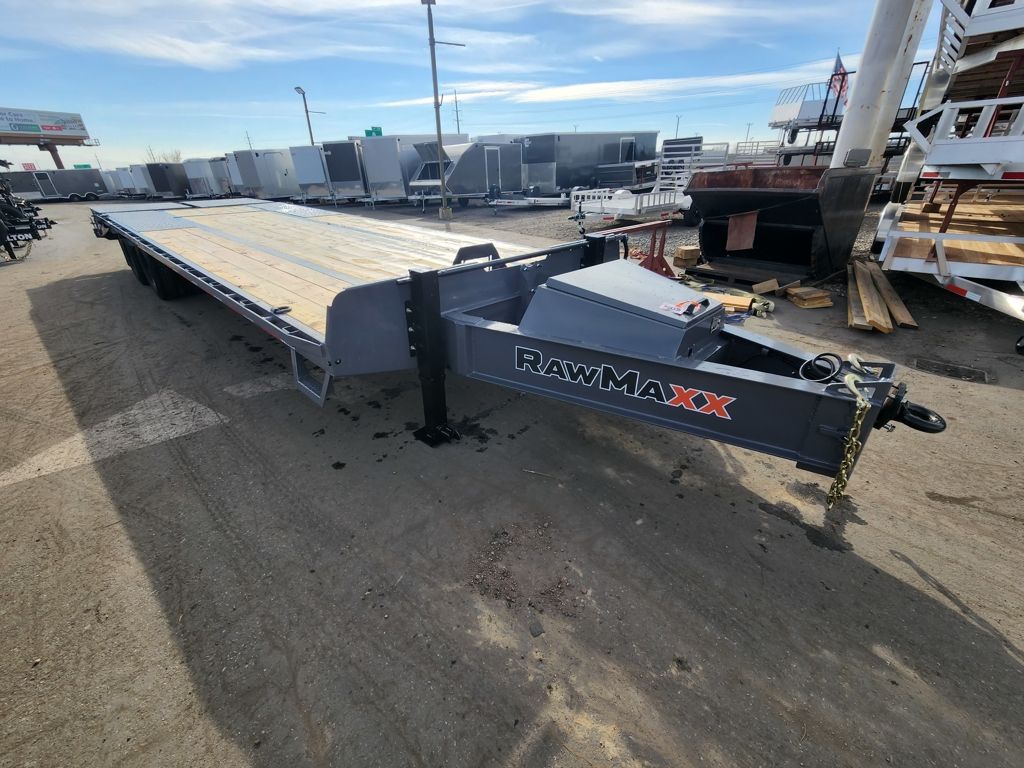 2026 RawMaxx 30' FDXD Pintle 24K Deckover Flatbed