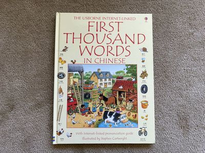 Usborne First Thousand Words in Chinese