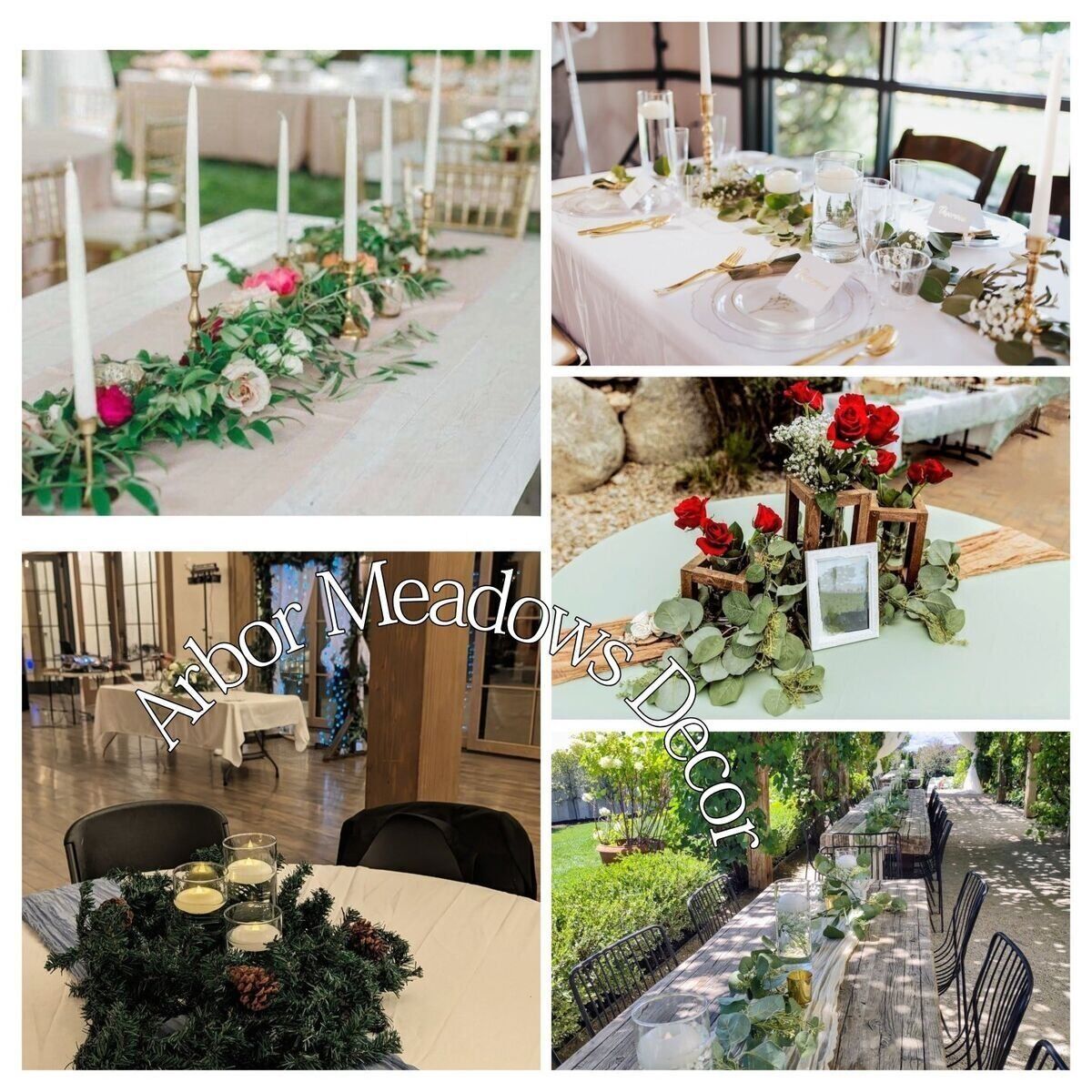Centerpieces for Rustic, Farmhouse, Holiday, Antique Wedding Decor