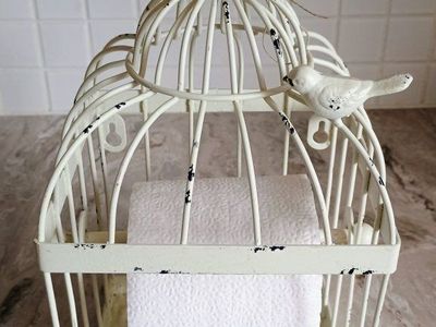 Birdcage Toilet Paper Holder