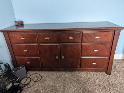 Solid wood Dresser and Nightstand