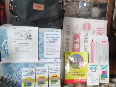 Talking House AM Radio Transmitter Set – Real Estate Marketing Bundle (4 Units)