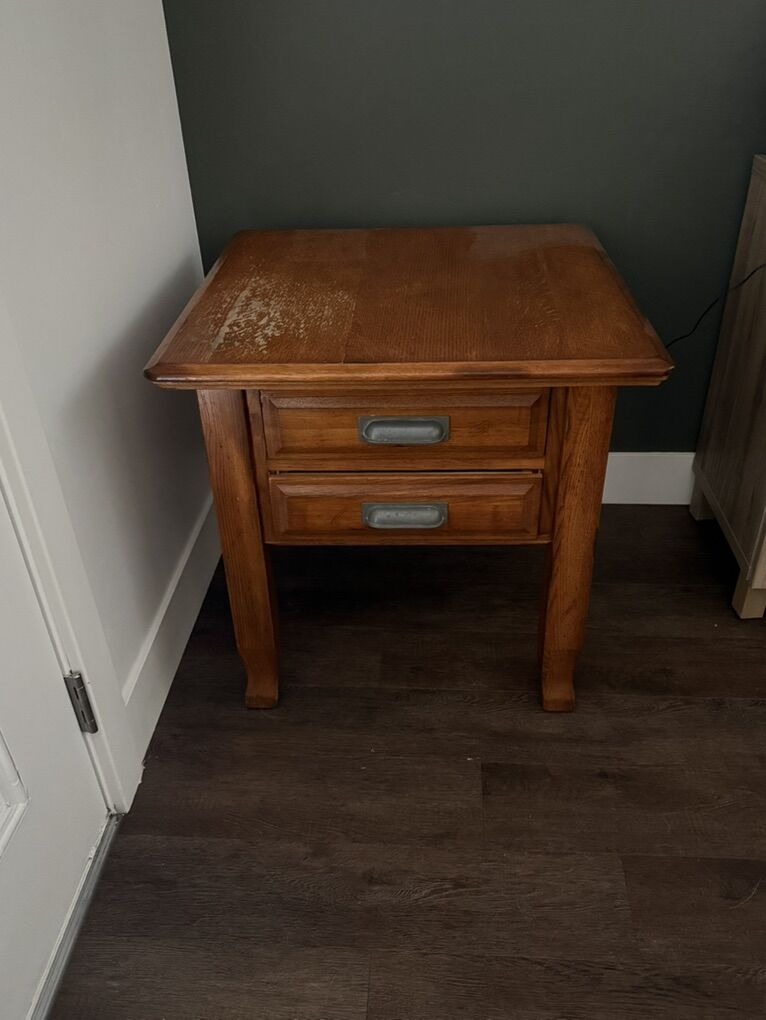 Solid Oak Furniture Set