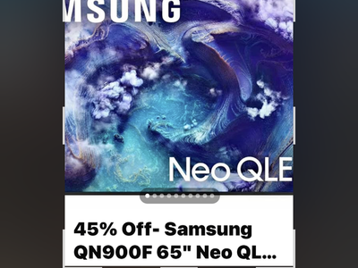 Samsung QN900F 65" Neo QLED 8K Smart TV (QN65QN900FFXZA) Mini LED, Quantum Matrix