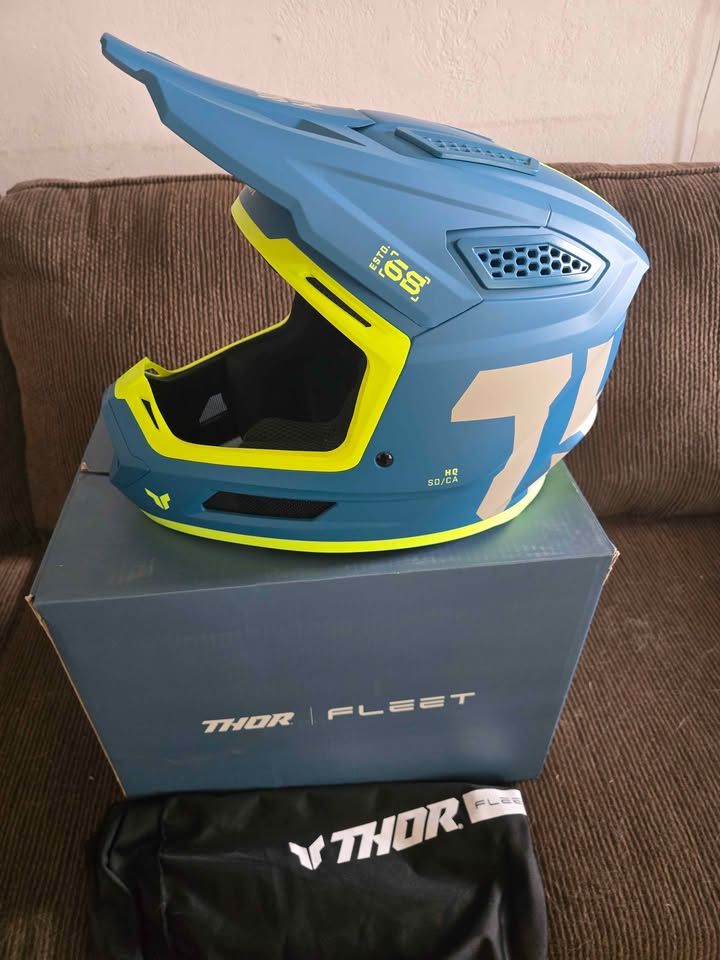 New in box. Thor Fleet Helmet  Forge model Size XL