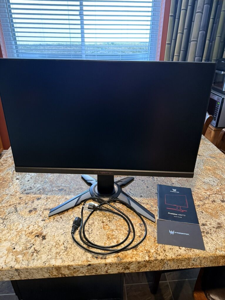 Acer Predator XB272 G-SYNC 27in 1080p 240hz