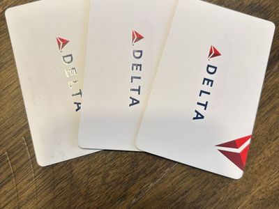 $156.40 Delta Gift Cards