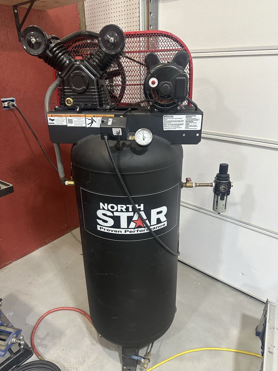 60 gallon North Star air compressor