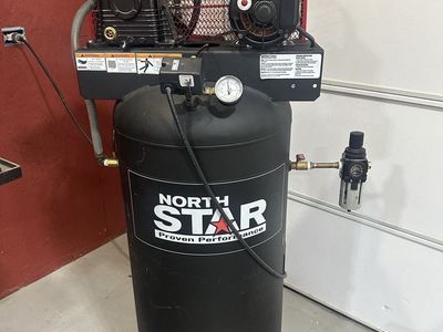 60 gallon North Star air compressor
