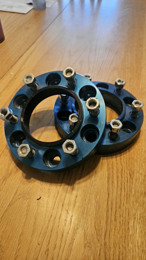 Spidertrax 1.25" Wheel Spacers for Toyota 4Runner Tacoma FJ Cruiser Tundra Sequoia (Pair)