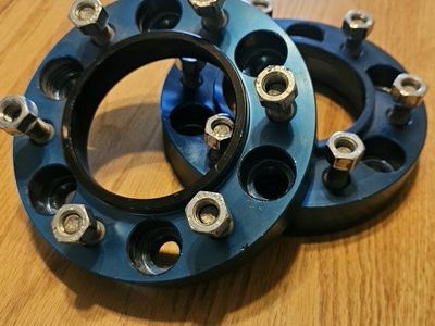 Spidertrax 1.25" Wheel Spacers for Toyota 4Runner Tacoma FJ Cruiser Tundra Sequoia (Pair)