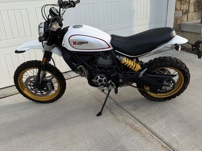 Ducati Scrambler Motorcycle - Used, White