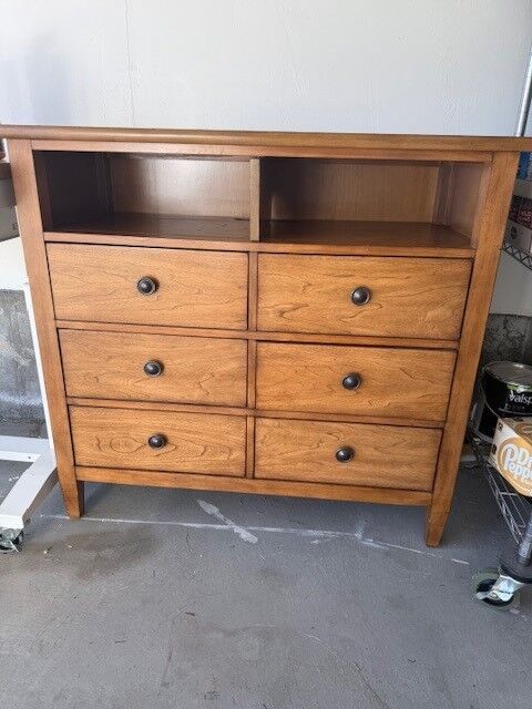 Media Console by A.R.T. Furniture – Six Drawer