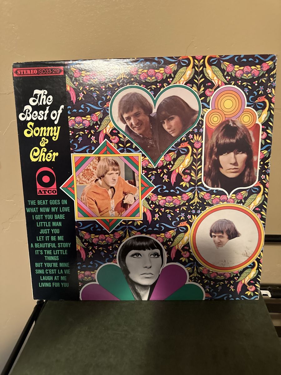 The Best of Sonny & Cher Vinyl LP Album - ATCO Records SD33-219 Stereo