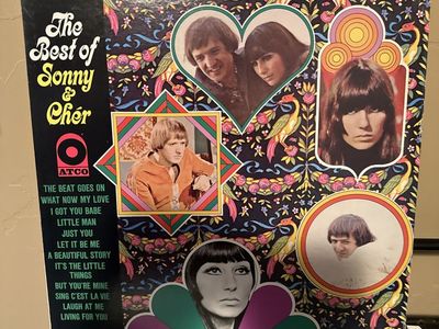 The Best of Sonny & Cher Vinyl LP Album - ATCO Records SD33-219 Stereo
