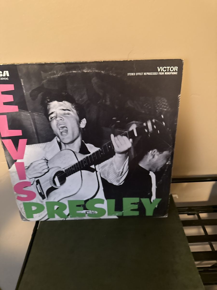 Elvis Presley Self-Titled Debut Album RCA Victor Stereo Vinyl Record LP