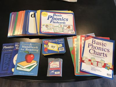 Phonics Flashcards by Abeka books