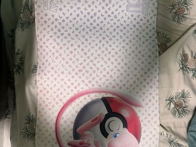 Pokemon TCG Mew Scarlet & Violet Poke Ball 151 Ultra-Premium Play Pad Mat Large