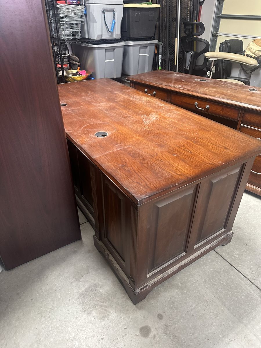 Large executive desk