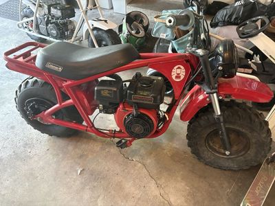 Coleman CT200U Mini Bike - Red, Gas-Powered, Predator 212 Engine