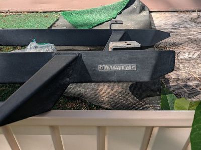 Magnum Black Side Steps Nerf Bars Running Boards, Off-Road Truck/SUV Accessory for 3 gen Toyota Tacoma