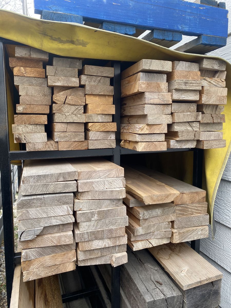 Eastern Red Cedar Sauna Table Wood Lumber