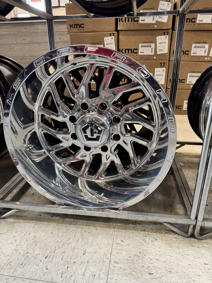 TIS 544-V WHEELS 20x12 bright Pvd brand new set of 4 wheels.