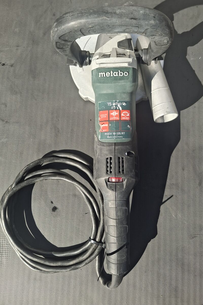 Metabo 5" Concrete Grinder