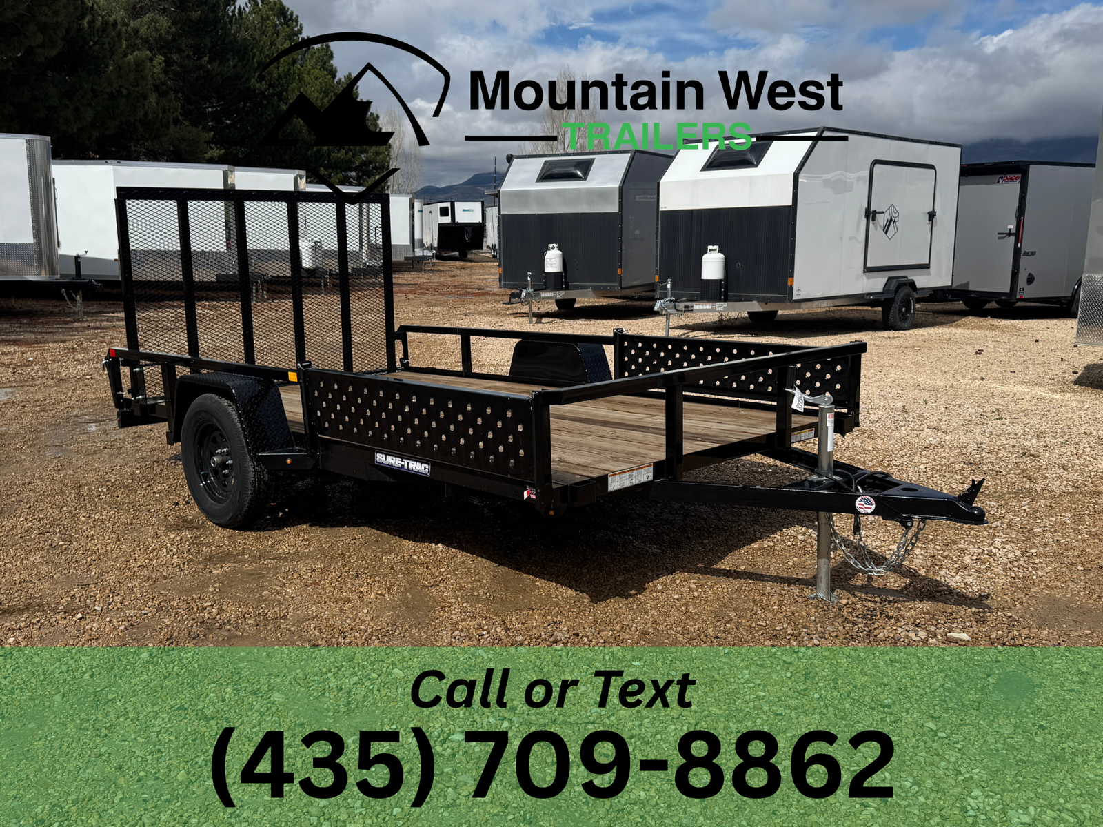 2026 Sure-Trac 7X12 Single Axle Utility