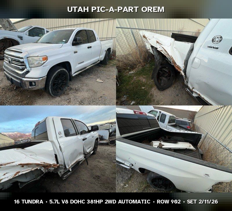 2016 Toyota Tundra Parts - UTPAP Orem