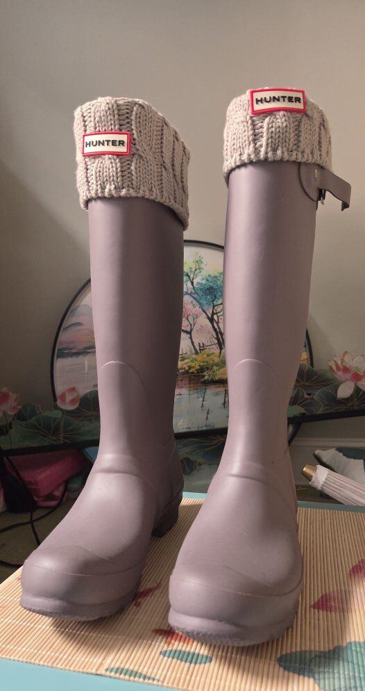 Hunter Tall Reg 7 Women's Rain Boots