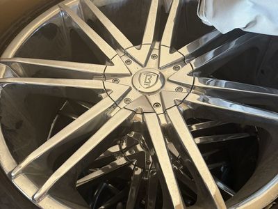 22” Borghini Wheels & Tires - Set of 4 - Great Condition