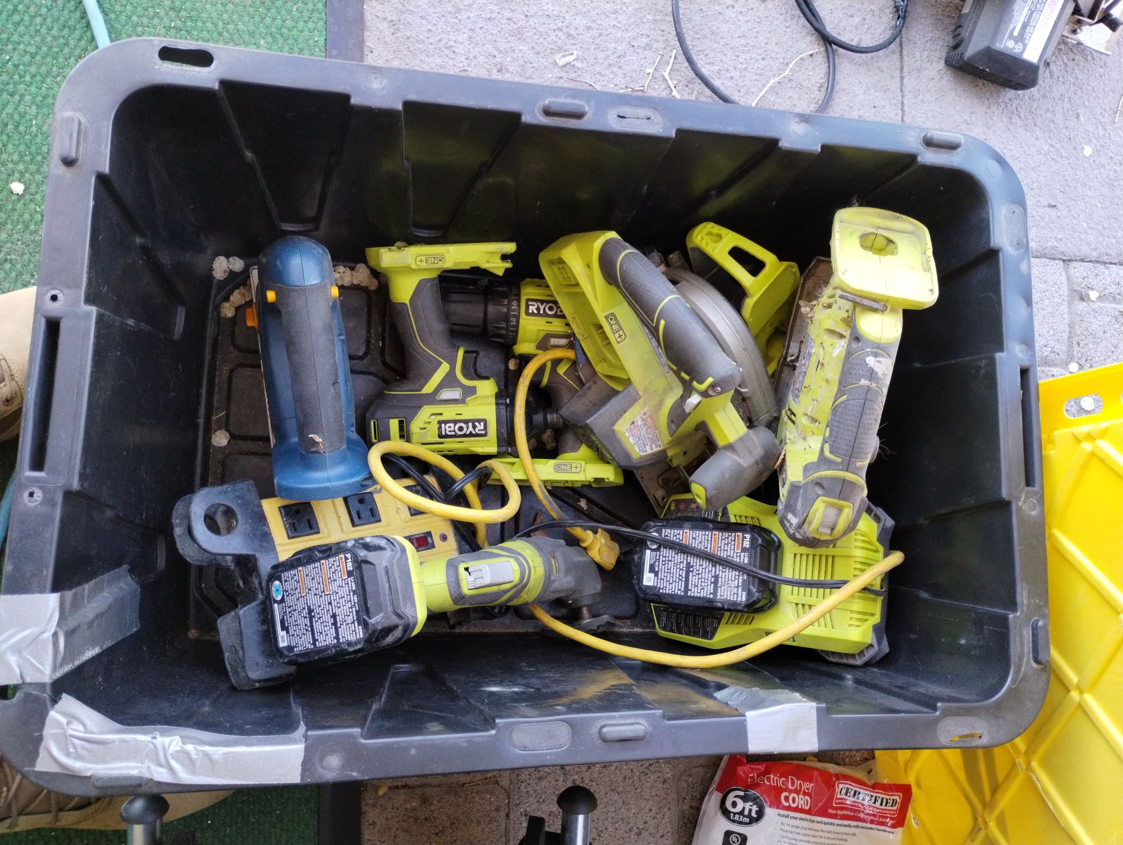 battery chargers for power tools Ryobi craftsman  DeWalt and some tools  more picts comming