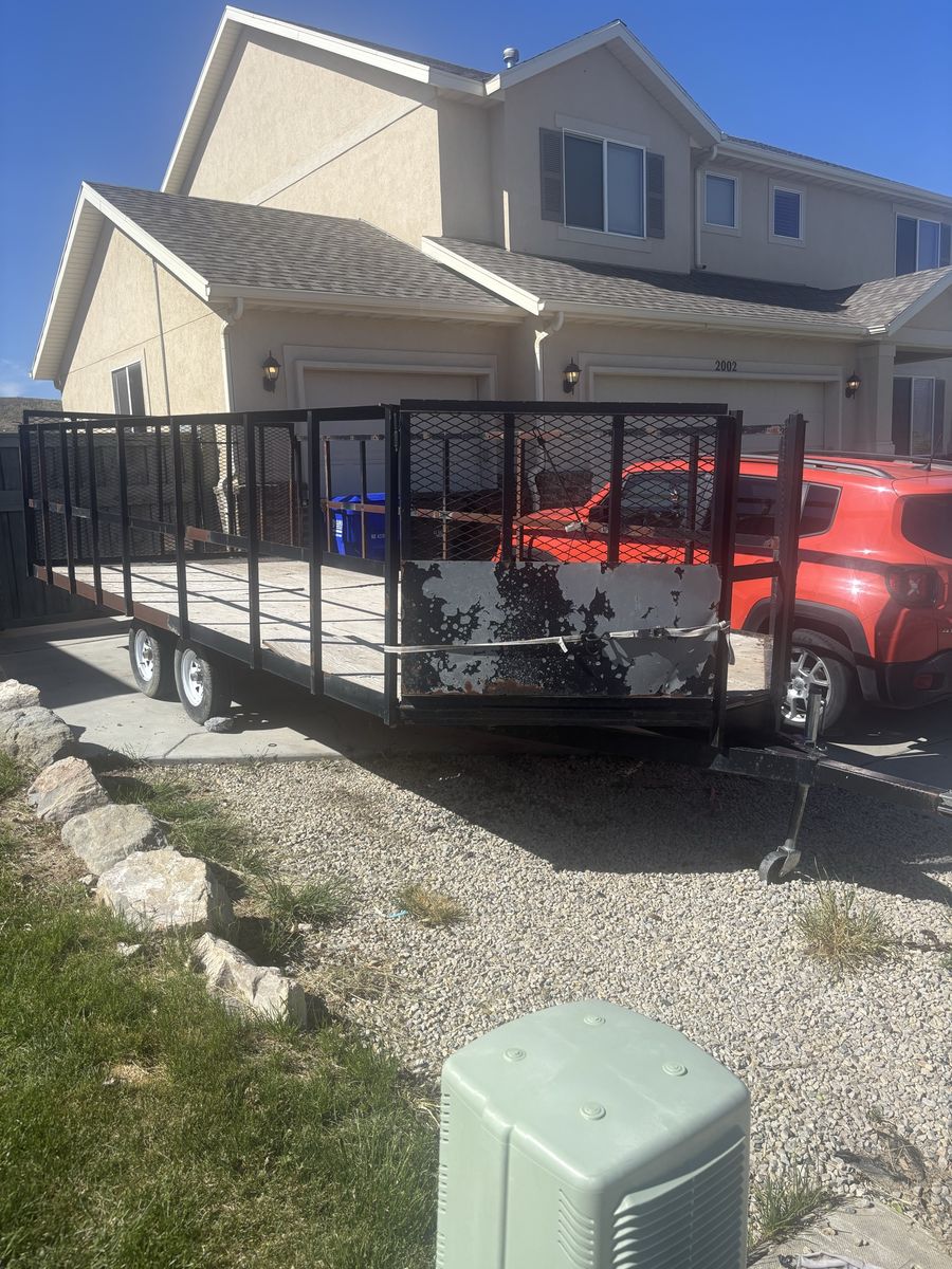 8x22 Utility Trailer