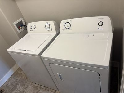 Washer and dryer