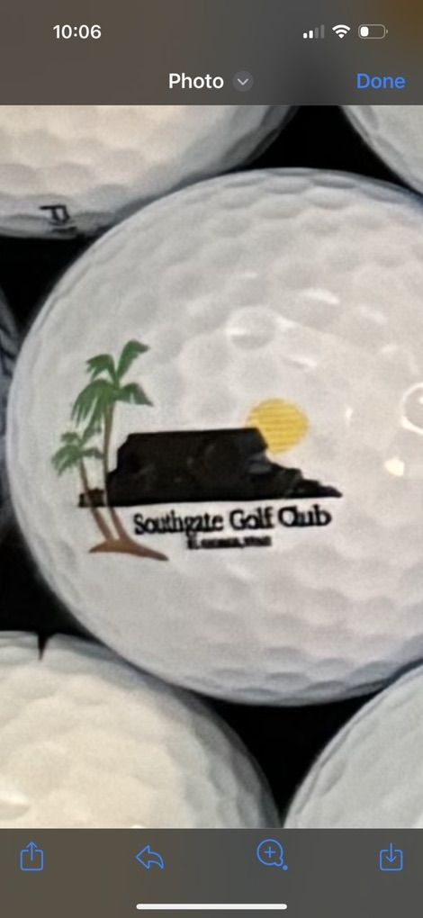 In Search Of This Logo Golf Ball