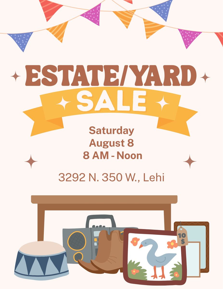 Estate/Yard Sale 