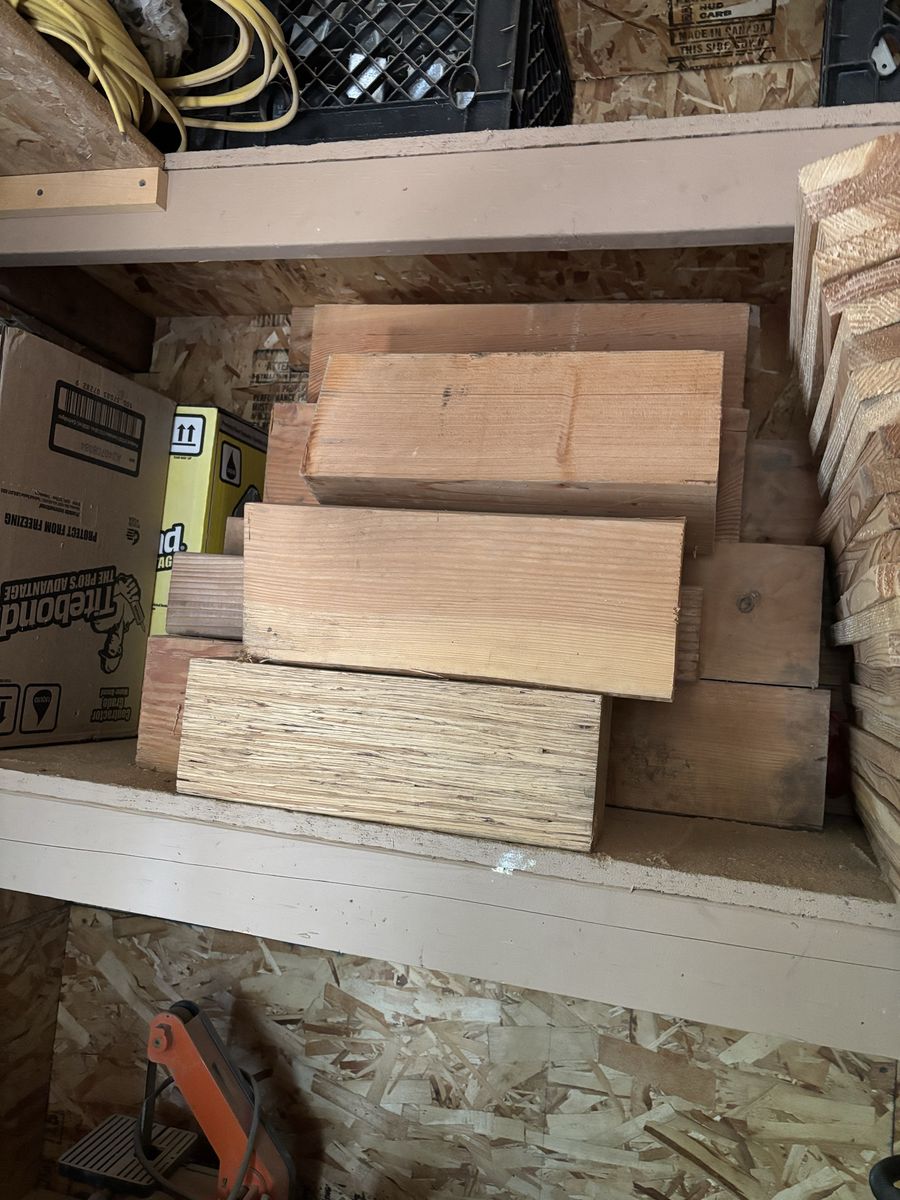 6x6 cut offs and 2x10 free