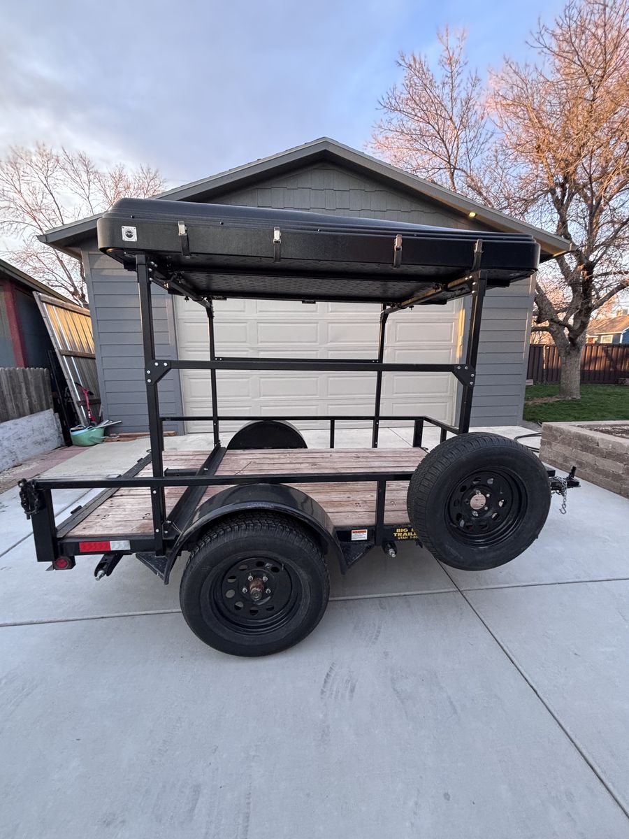 Roof Top Tent OVS Bushveld 4 and Mounting Rack
