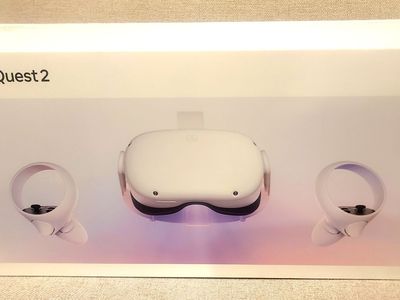 Meta Quest 2 Standalone VR Headset 128GB White W Controllers & Galaxy Skins