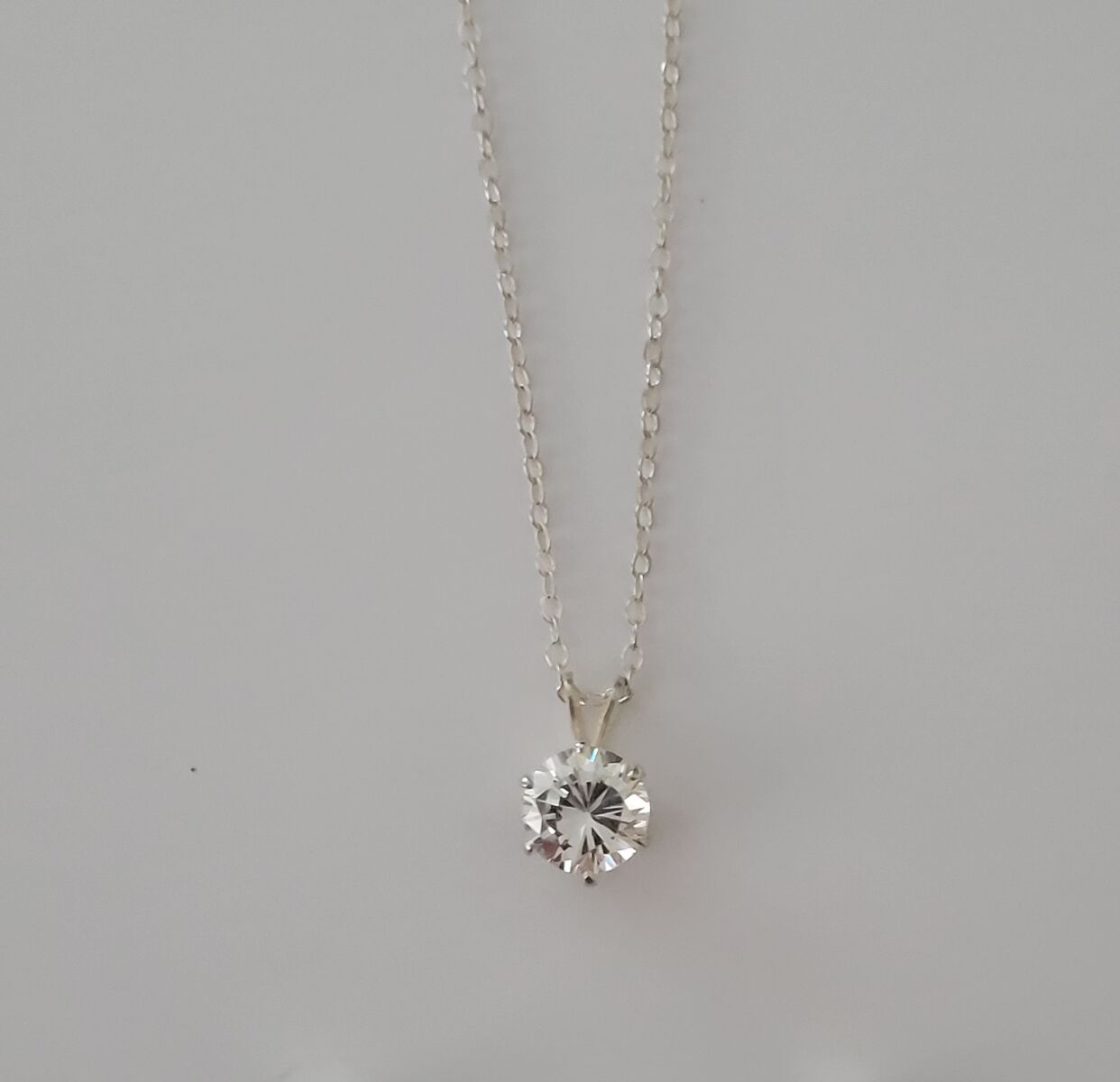 CZ Pendant Necklace