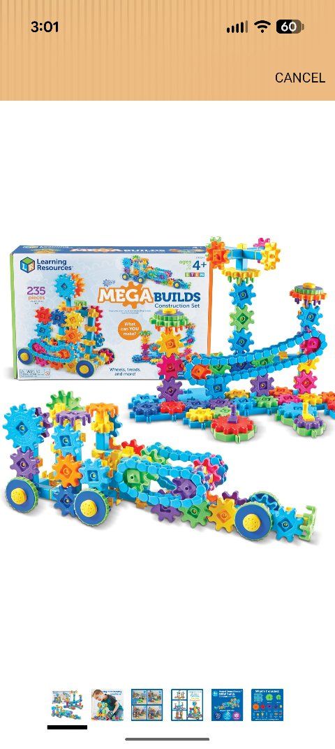 learning resources gears gears gears construction set