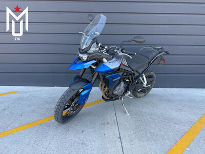 2021 Triumph Tiger 850 Sport Graphite Caspian Blue