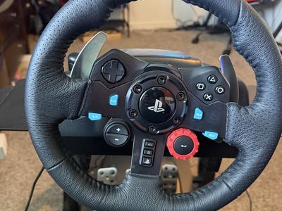 PLaystation Steering Wheele And Chair
