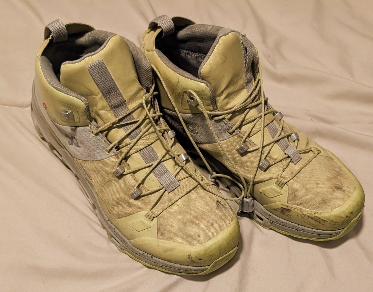 On Cloud hiking shoes