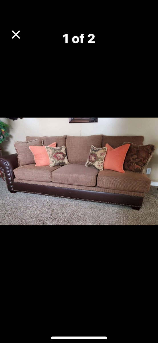 RC Willey oversized Couch