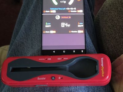 ThermoPro TempSpike 500 ft Wireless Meat Thermometer Digital Works Great Bluetooth